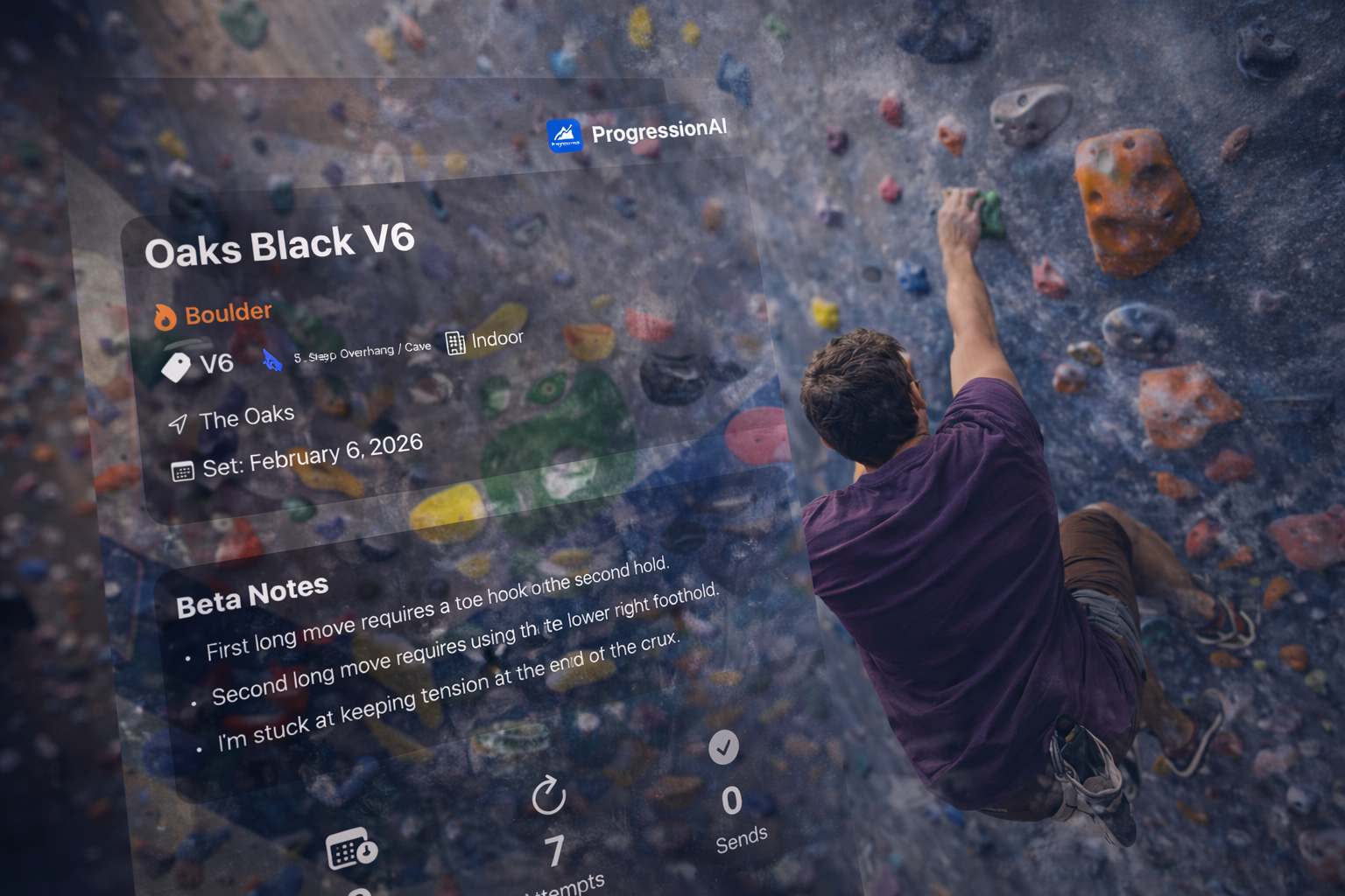 On Projecting Climbs